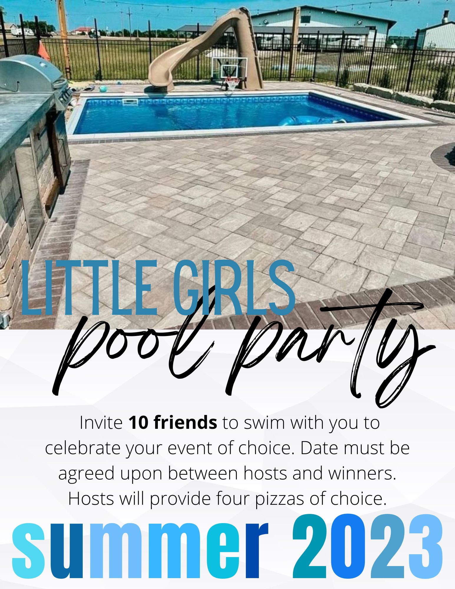 Backyard Pool Party